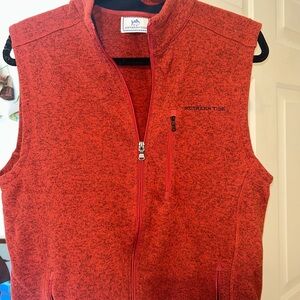 Southern Tide Red and Navy Vest
